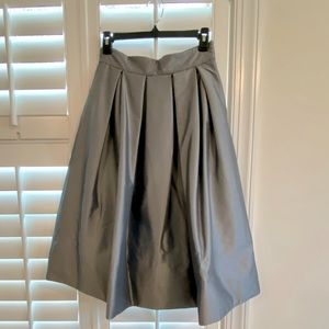 White House Black Market Midi Pleated Skirt